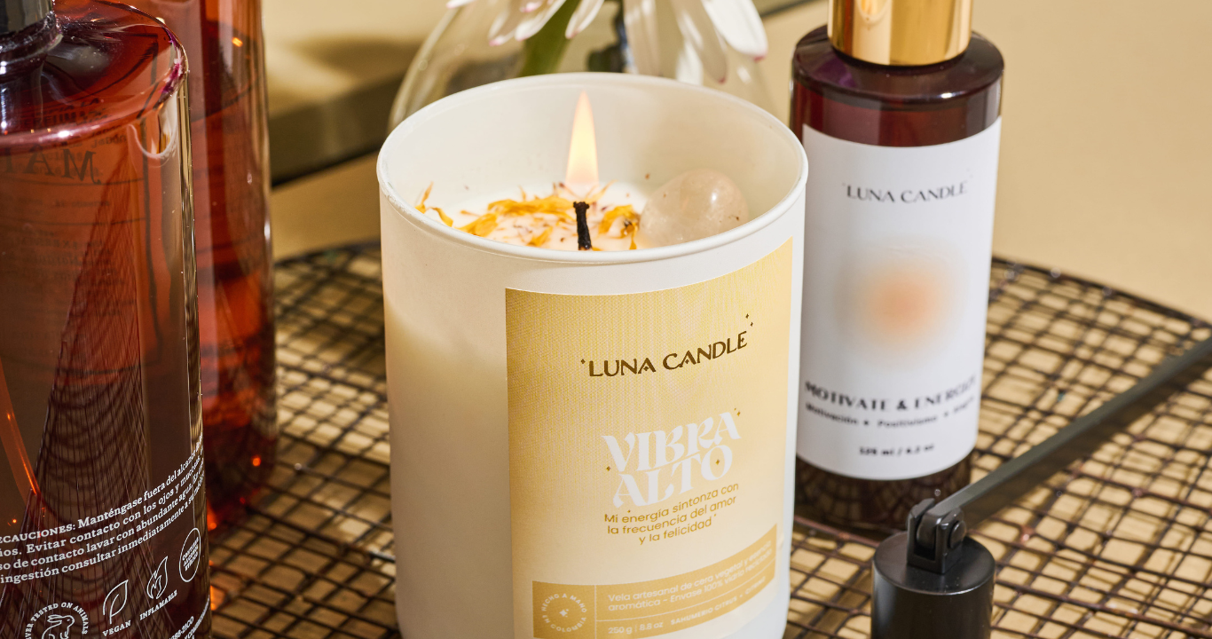 incorpora velas aromáticas para el bienstar